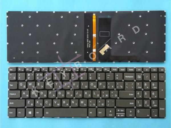 Клавіатура до ноутбука Lenovo Ideapad 720S-15IKB